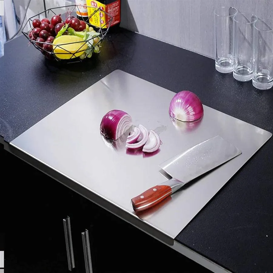 Stainless Steel Cutting Board Large Size (39cm by 48cm)
